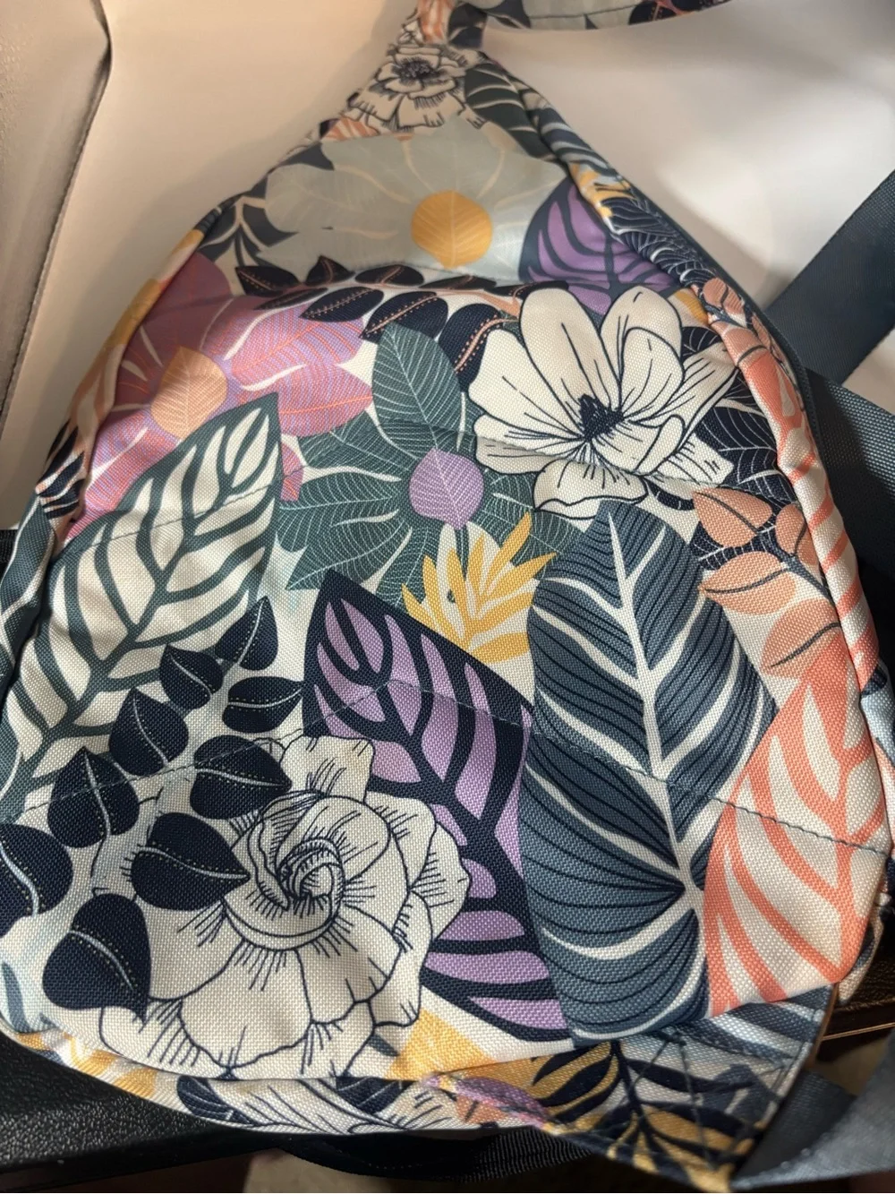 Vera Bradley Floral Sling Bag in Multi-Color